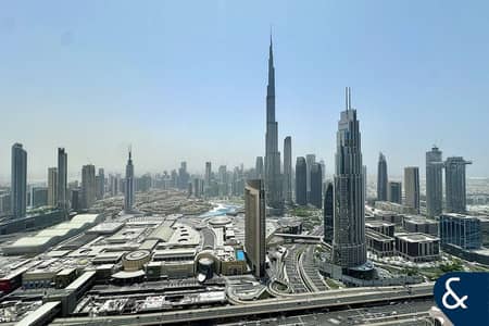 3 Bedroom Apartment for Rent in Za'abeel, Dubai - Full Burj View | Vacant | Maids Room