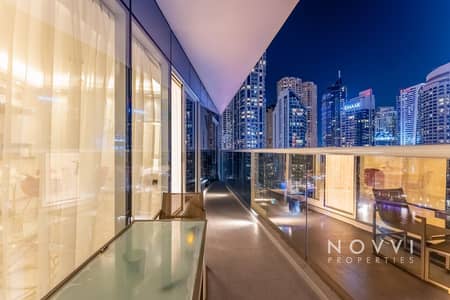 2 Bedroom Flat for Rent in Dubai Marina, Dubai - Full Marina View | Vacant | Furnished