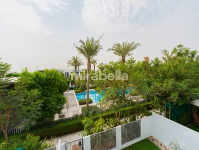 3 Bedroom Villa for Rent in Tilal Al Ghaf, Dubai - Green View | Priced Well | Pool Facing