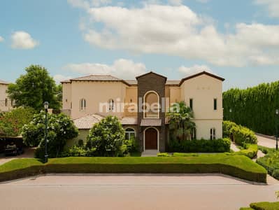 6 Bedroom Villa for Sale in Jumeirah Golf Estates, Dubai - Community Expert | Basement | Largest Type