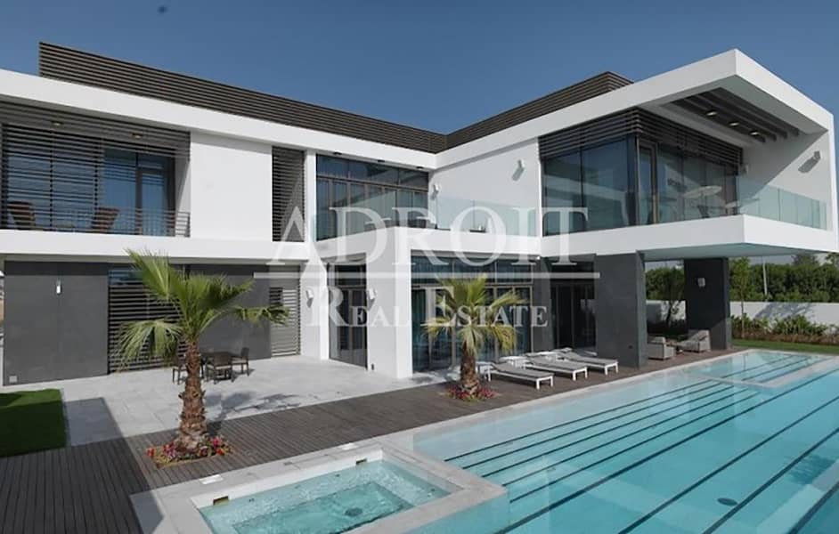 Direct Access to Crystal Lagoon | Contemporary Style 7Bed+ Mansion | District One