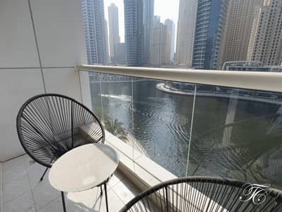 1 Bedroom Flat for Rent in Dubai Marina, Dubai - Semi- Furnished | Ready to Move in | Marina View