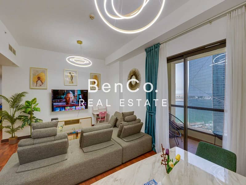 位于朱美拉海滩住宅（JBR），巴哈尔公寓，巴哈尔4号楼 2 卧室的公寓 2600000 AED - 12435956