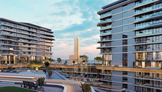 فلیٹ 1 غرفة نوم للبيع في جزيرة المرجان، رأس الخيمة - Costa Mare - Facade 3. jpg