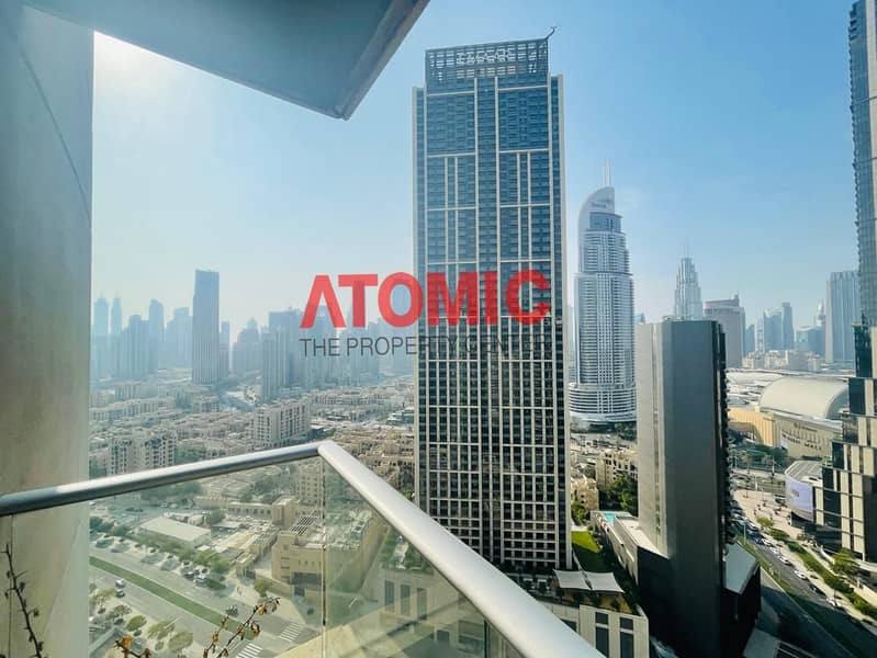 Spacious 2 bed | high floor | blvd view