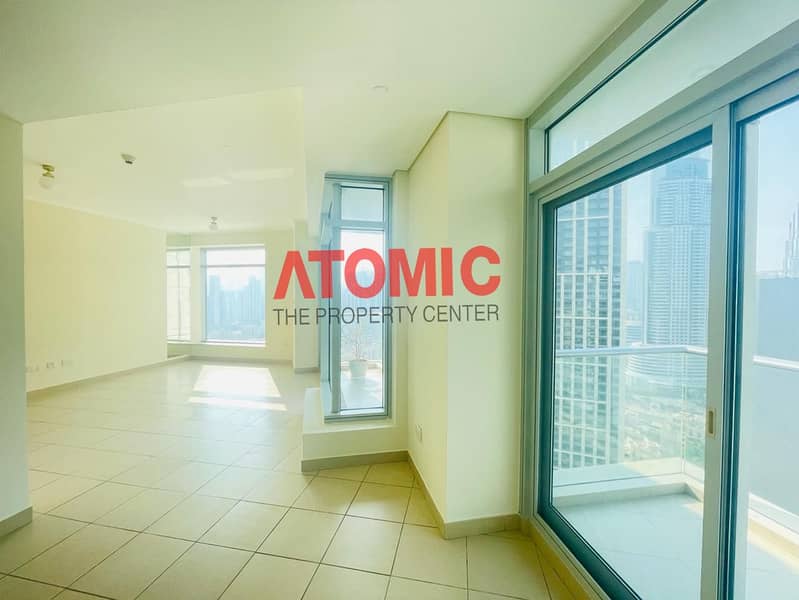 Spacious 2 bed | high floor | blvd view