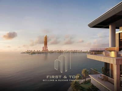 شقة 2 غرفة نوم للبيع في جزيرة المرجان، رأس الخيمة - Playa del Sol - balcony view. jpg
