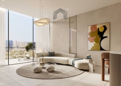1 Спальня Апартаменты Продажа в Маджан, Дубай - Living_View04. jpeg