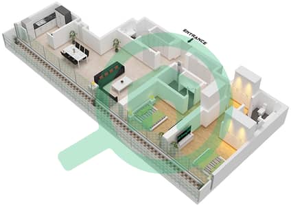 Eden House The Canal - 2 Bedroom Apartment Unit 9 FLOOR 5 Floor plan