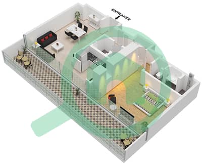 Eden House The Canal - 1 Bedroom Apartment Unit 2 FLOOR 5 Floor plan