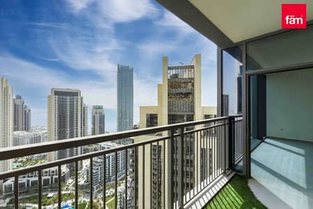 2 Bedroom Apartment for Rent in Dubai Creek Harbour, Dubai - Spacious | Park and Burj view | Vacant