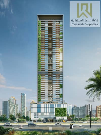 Студия Продажа в Эмирэйтс Сити, Аджман - Elevation-1-scaled. jpeg