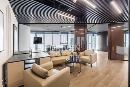 Office for Rent in Business Bay, Dubai - Luxurious Furnished Office with Canal View