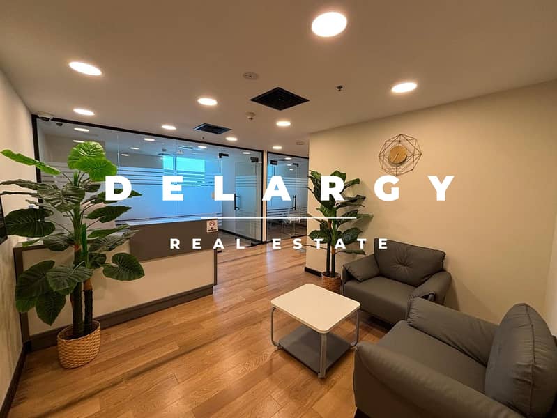 Vacant | Furnished | Glass Partitions