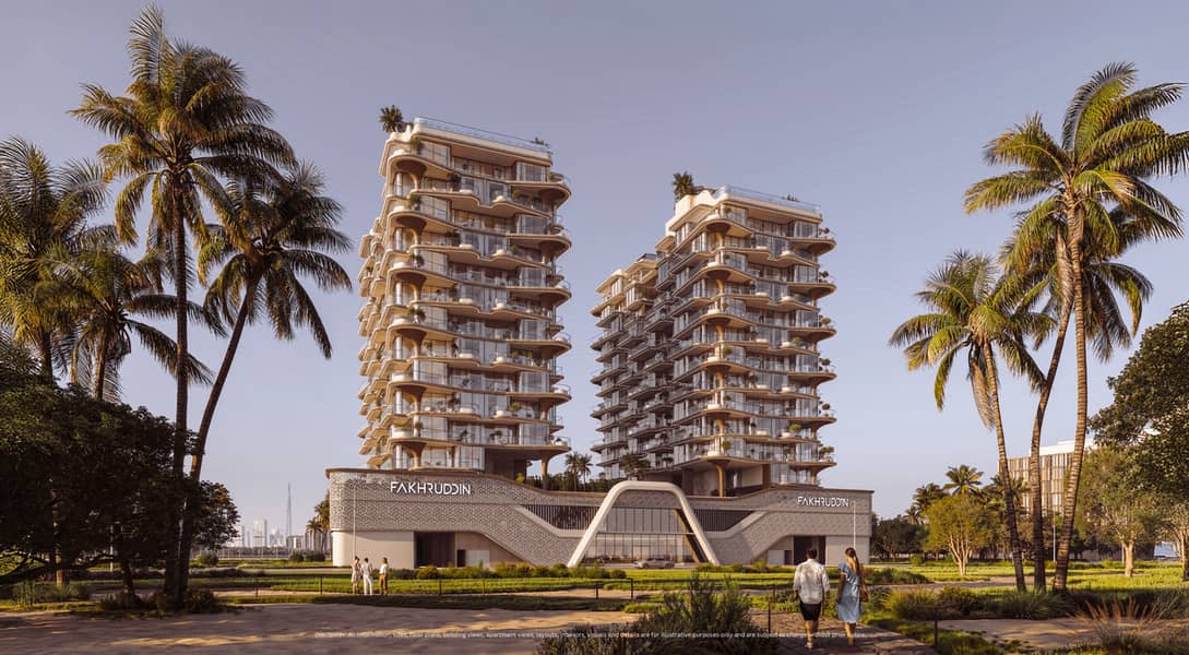 位于迪拉岛，Treppan Serenique Residences，Treppan Serenique Residences Tower B 2 卧室的公寓 2853000 AED - 12440167
