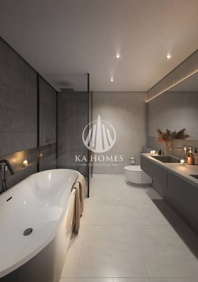 3 Bedroom Apartment for Sale in Aljada, Sharjah - 201122-Master bathroom - Copy. jpg