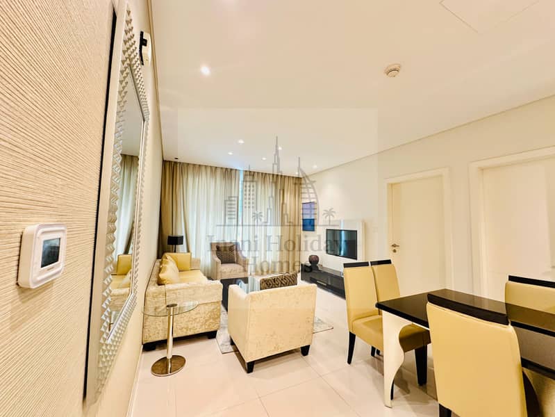 Elegant 1BR With all Bills| Close to Dubai Mall