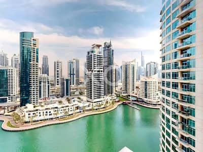 1 Bedroom Apartment for Rent in Dubai Marina, Dubai - Marina View | Large Layout | Chiller Free