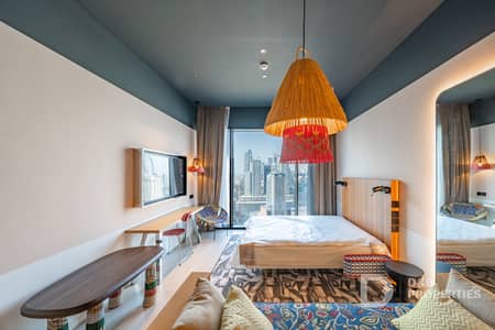 Studio for Rent in Business Bay, Dubai - Burj Khalifa View | Brand New | Ready to Move
