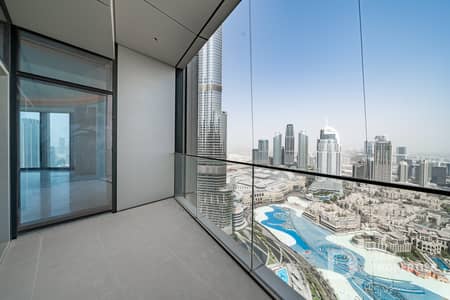 4 Bedroom Apartment for Rent in Downtown Dubai, Dubai - Full Burj and Fountain View | High floor | Vacant