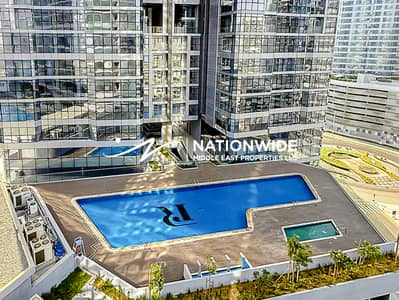 3 Bedroom Apartment for Rent in Al Reem Island, Abu Dhabi - Vacant | Comfortable 3BR | Community+Pool View
