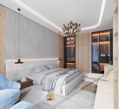 استوديو  للبيع في جزيرة المرجان، رأس الخيمة - 1BR Bedroom View 01. jpg