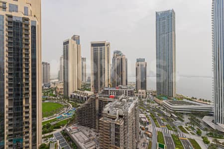 فلیٹ 1 غرفة نوم للايجار في مرسى خور دبي، دبي - شقة في كريك ايدج تاور 2،كريك إيدج،مرسى خور دبي 1 غرفة 110000 درهم - 12446107