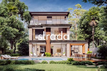 5 Bedroom Villa for Sale in Tilal Al Ghaf, Dubai - Park Backing | Type B | Big Plot