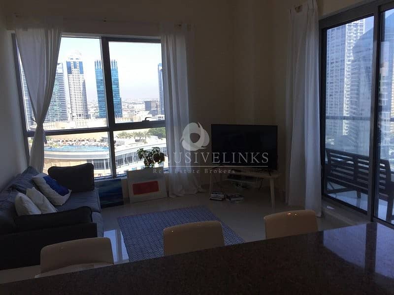 Amazing 1 bedroom flat with views over the Marina