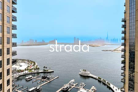 فلیٹ 2 غرفة نوم للايجار في مرسى خور دبي، دبي - شقة في مساكن خور دبي 2 شمال،دبي كريك ريزيدنس،مرسى خور دبي 2 غرف 195000 درهم - 12447275