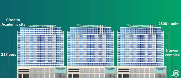 Skycourts Towers, Dubailand