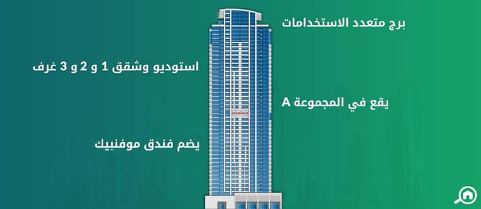 برج لاجونا، أبراج بحيرات جميرا برج لاجونا، أبراج بحيرات جميرا