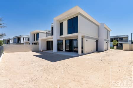 5 Bedroom Villa for Rent in Tilal Al Ghaf, Dubai - Pool and Park View | Large Plot | Corner Unit