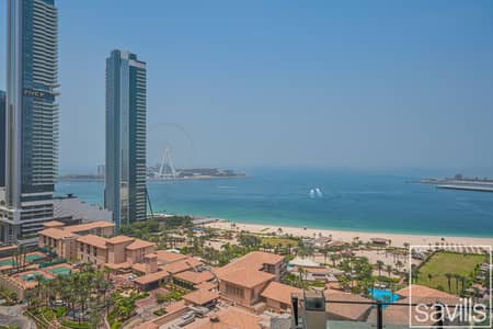 4 Bedroom Apartment for Rent in Jumeirah Beach Residence (JBR), Dubai - Stunning Sea View | Beach Access | Fully Furnished