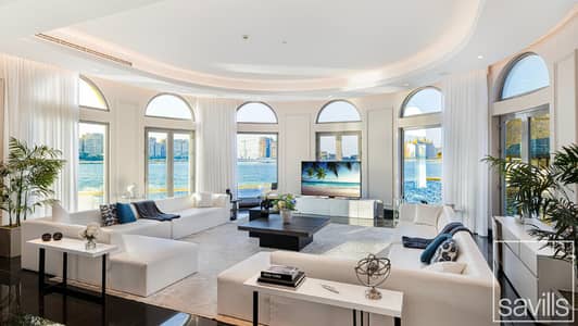 5 Bedroom Villa for Rent in Palm Jumeirah, Dubai - Exquisite Luxury | Beachfront Villa | Fully Serviced