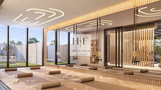 迪拜公寓大楼， 迪拜 1 卧室单位待售 - Yoga_room. jpg