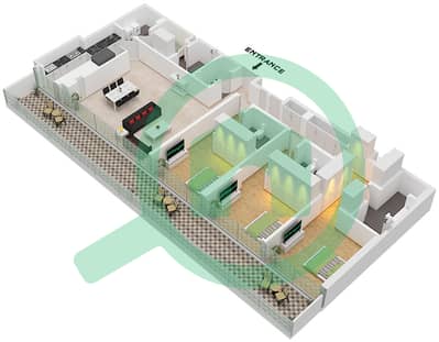 Eden House The Canal - 3 Bedroom Apartment Unit 10 FLOOR 4 Floor plan