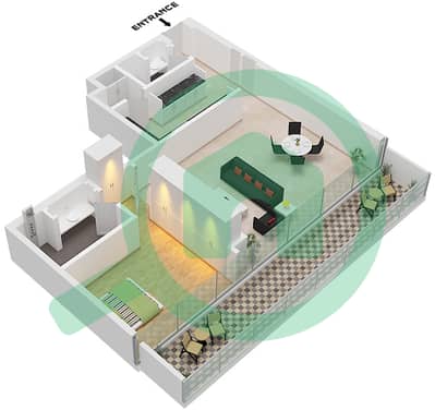 Eden House The Canal - 1 Bedroom Apartment Unit 14 FLOOR 3 Floor plan
