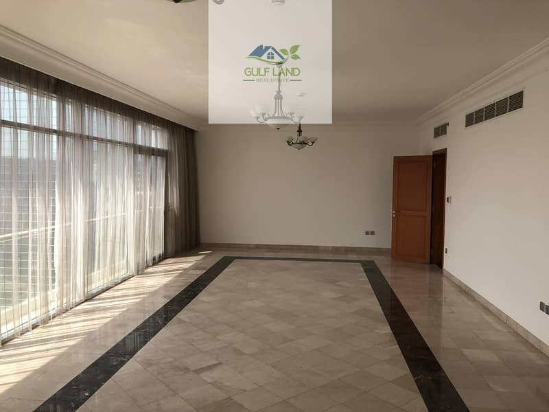 sea view 3 bedrooms apartment for rent with car parking in al corniche  area