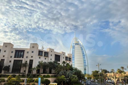 2 Bedroom Apartment for Rent in Umm Suqeim, Dubai - Furnished | Burj Al Arab View | High Ceiling