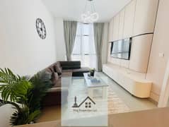 Lucxrious furnished 1 bhk with for rent Al mamsha sharjah