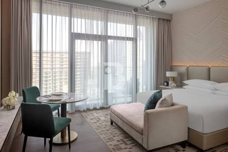 Hotel Apartment for Rent in Business Bay, Dubai - Hotel Studio with Balcony | Vacant | City View