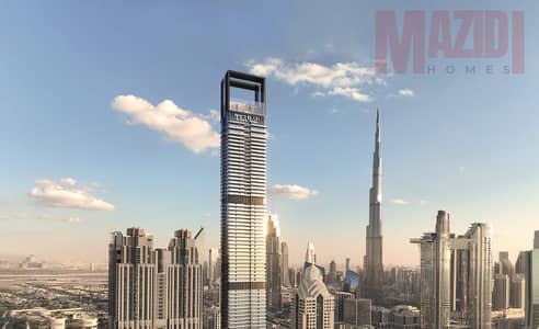 فلیٹ 1 غرفة نوم للبيع في شارع الشيخ زايد، دبي - TTD_exterior_07. jpg