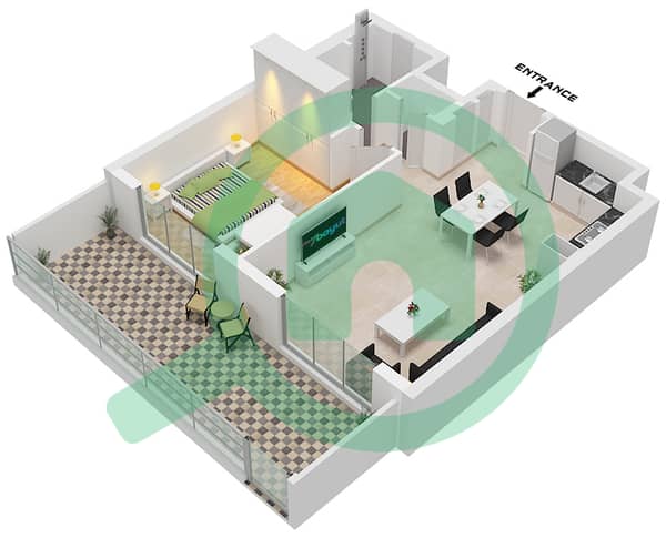 Type 1D Unit 01,02,03 Floor Ground