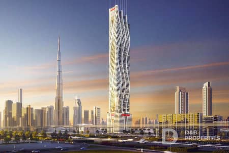 استوديو  للبيع في الخليج التجاري، دبي - شقة في بايز 101،الخليج التجاري 1442000 درهم - 12453452