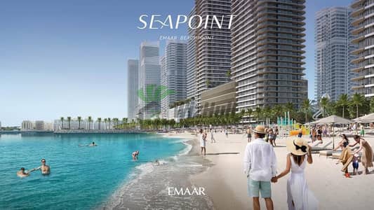 2 Cпальни Апартаменты Продажа в Дубай Харбор, Дубай - Seapoint-Emaar-Beachfront. jpg