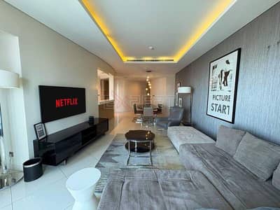 3 Bedroom Flat for Rent in Business Bay, Dubai - Fully Furnished | Skyline & Canal View | High Floor