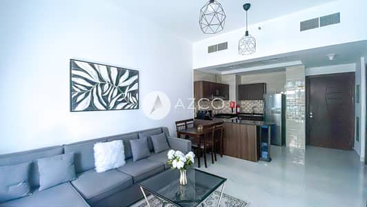 1 Bedroom Flat for Rent in Jumeirah Village Circle (JVC), Dubai - Fully Furnished | Prime Spot | Move-In Ready