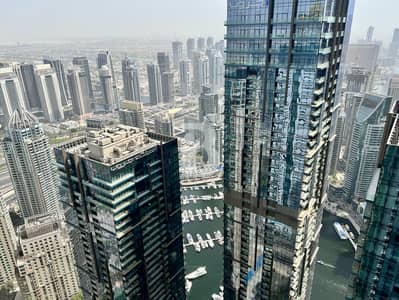 2 Bedroom Flat for Rent in Dubai Marina, Dubai - Panoramic | High Floor| Canal and Community Views