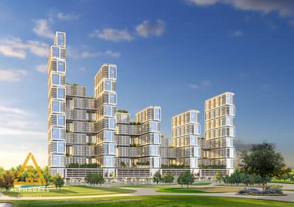1 Bedroom Apartment for Sale in Sobha Hartland, Dubai - Sobha One - Morning Shot. jpg
